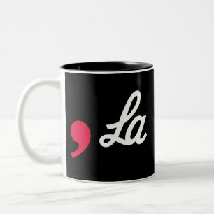 Tasse 2 Couleurs Comma La Funny Ponctuation Kamala Harris