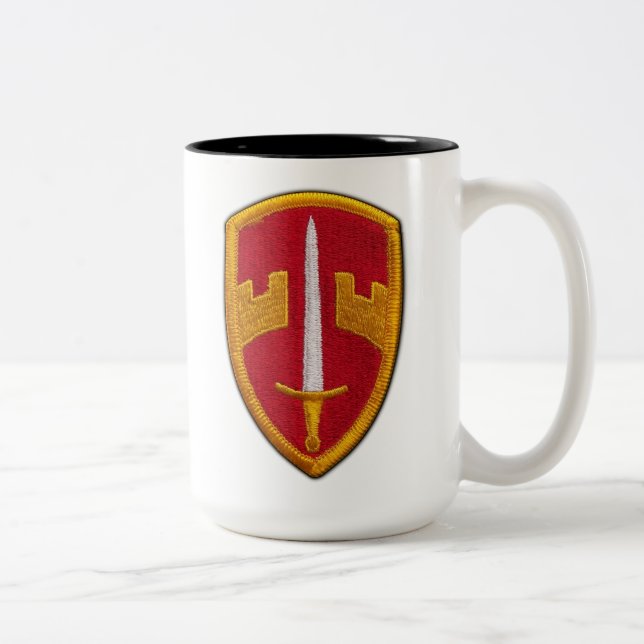Tasse 2 Couleurs Commande militaire d'aide, Vietnam MACV (Droit)
