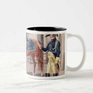 Tasse 2 Couleurs Commandez et garde de la garde royale en 1826