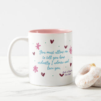 Tasse 2 Couleurs Comme Je Vous Admire Et Je Vous Aime Avec Ardeur -