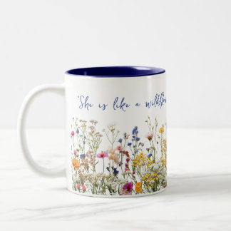 Tasse 2 Couleurs Comme un Fleur sauvage