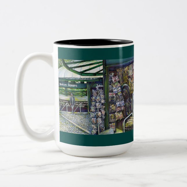 Tasse 2 Couleurs Comment Est-Ce Qu'Une Image, Sans imagination ? (Gauche)