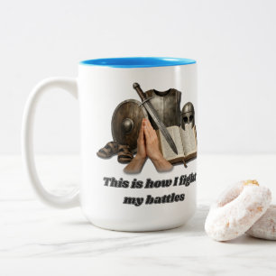 Tasse 2 Couleurs Comment je mène mes batailles