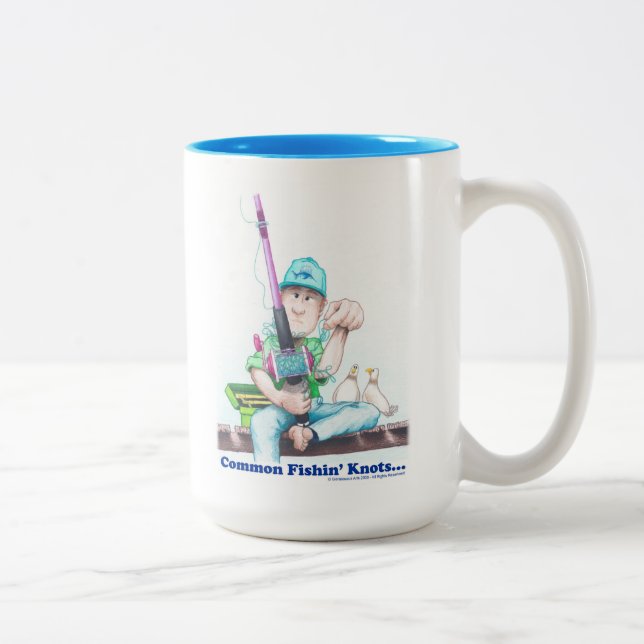 Tasse 2 Couleurs Common Fishin Knots - casting difficulties  (Droit)