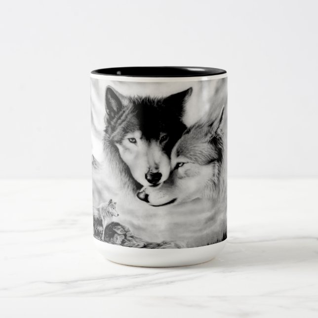 Tasse 2 Couleurs Compagnons pour toujours (Centre)