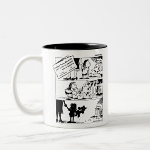 Tasse 2 Couleurs Comportement égal à la truite de café