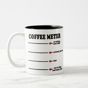 Tasse 2 Couleurs Compteur De Café (La Bouge De Café Originale)