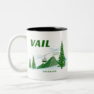 Tasse 2 Couleurs Comté de Vail Eagle Colorado