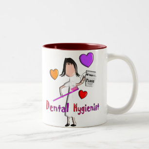 Tasse 2 Couleurs Conception adorable de coeurs de cadeaux