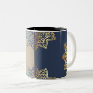 Tasse 2 Couleurs conception arabesque