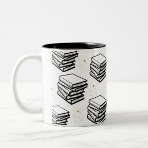 Tasse 2 Couleurs "Conception de livres"
