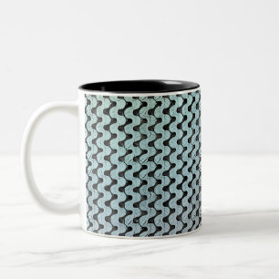 Tasse 2 Couleurs Conception de motif numérique abstrait moderne 124