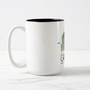 Tasse 2 Couleurs Conception de plage moderne et mignonne de Califor