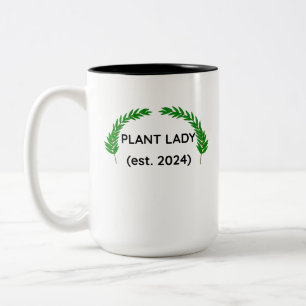 Tasse 2 Couleurs Conception de vie de parent de plante de dame de p
