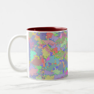 Tasse 2 Couleurs Conception denteuse