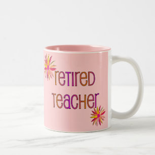 Tasse 2 Couleurs Conception florale retirée du professeur 3D