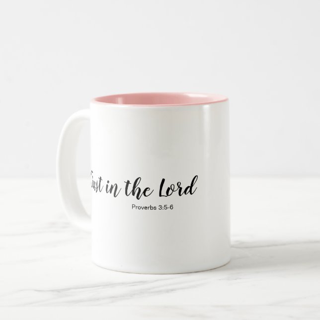 Tasse 2 Couleurs Confiance en lui (Devant gauche)