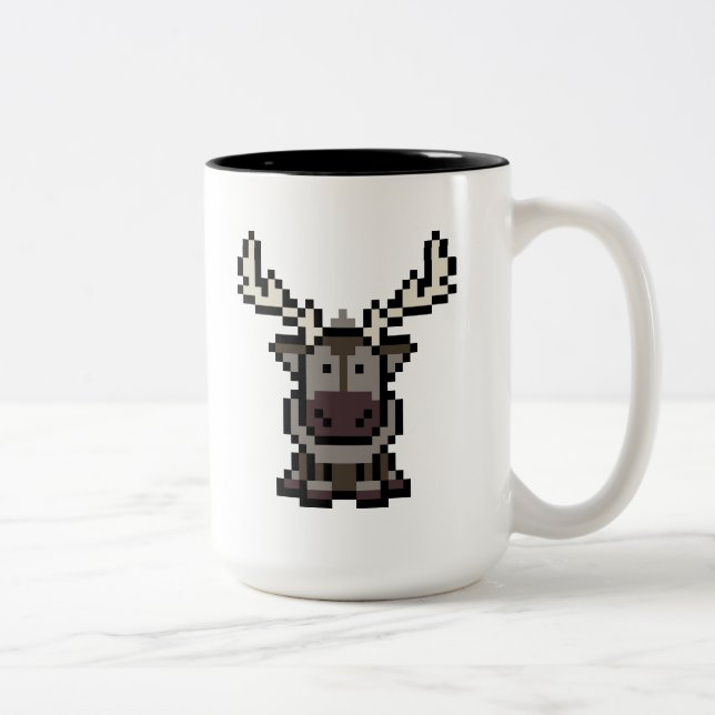 Tasse 2 Couleurs Congelé | Sven 8 Bits (Droit)