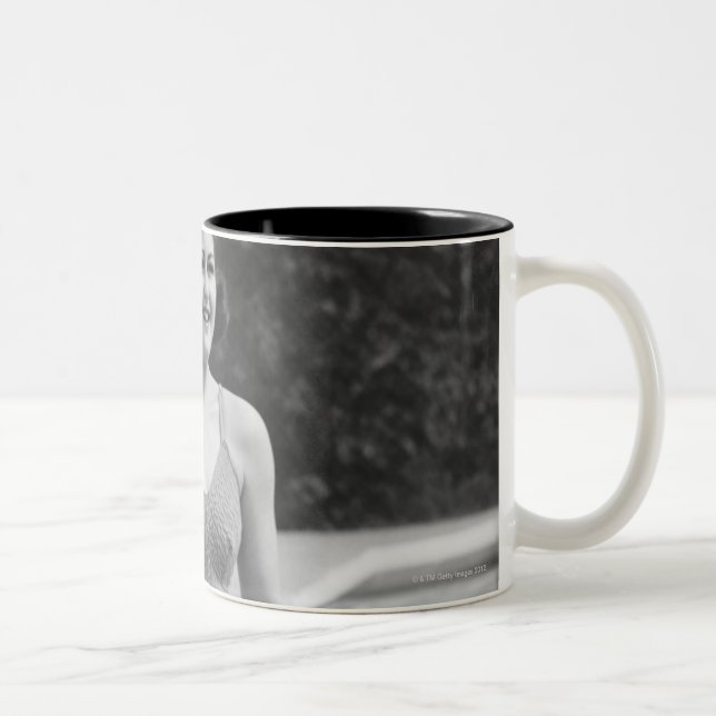 Tasse 2 Couleurs Conseil de plongée (Droit)