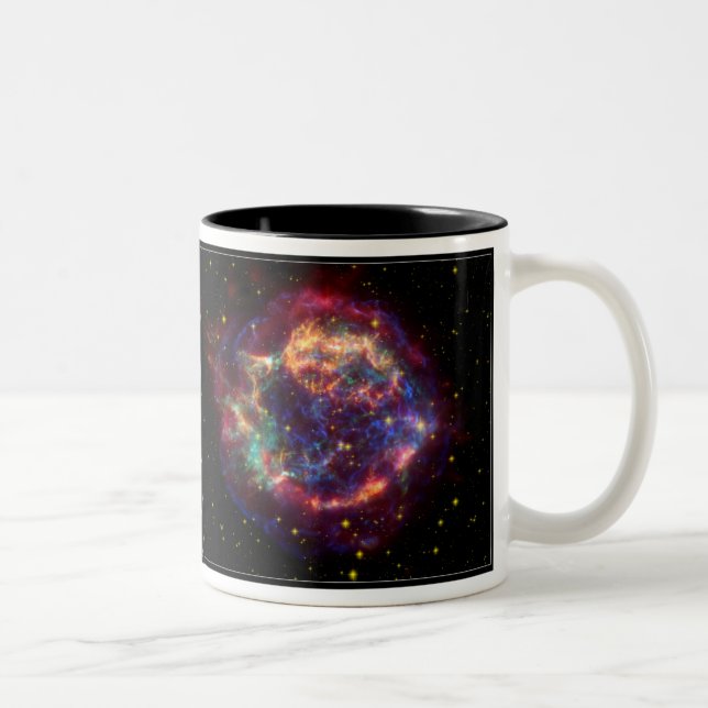 Tasse 2 Couleurs Constellation de Cassiopeia (Droit)