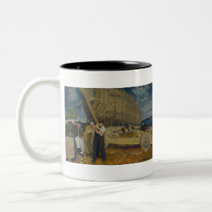 Tasse 2 Couleurs Constructeurs de navires - La corde - George Bello