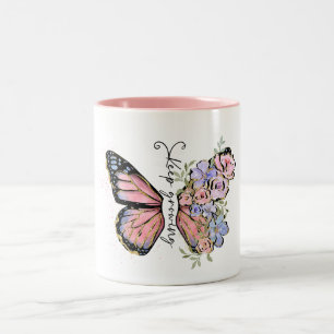 Tasse 2 Couleurs Continuer à augmenter le devis Fleur sauvage