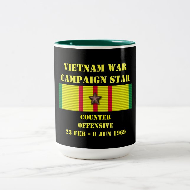Tasse 2 Couleurs Contre - Campagne Offensive Tet 1969 (Centre)