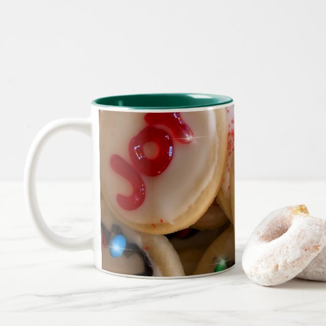 Tasse 2 Couleurs Cookies (Avec donut)