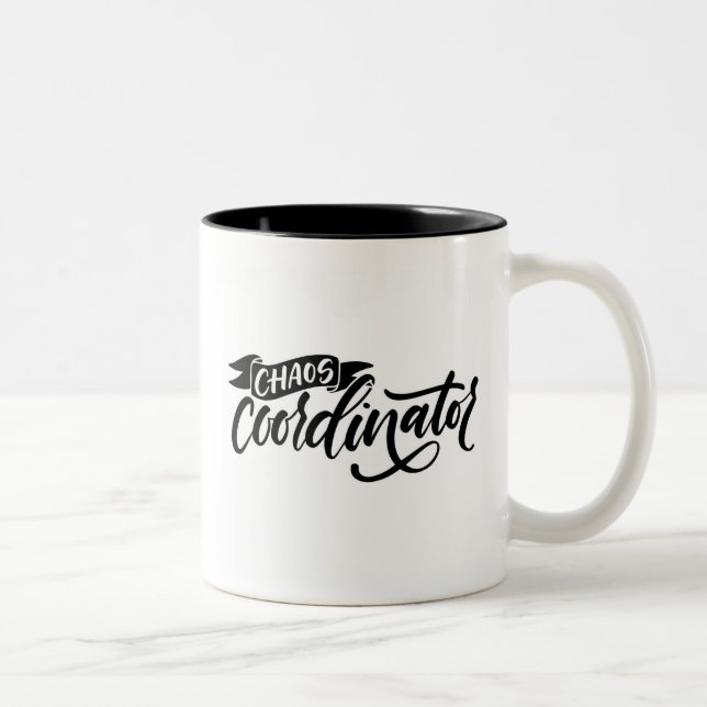 Tasse 2 Couleurs Coordinateur du Chaos (Droit)