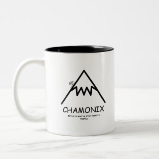 Tasse 2 Couleurs Coordonnées Chamonix