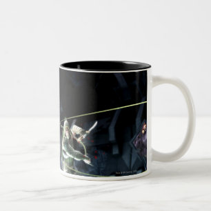 Tasse 2 Couleurs Copie d'écran : Femme de merveille contre la