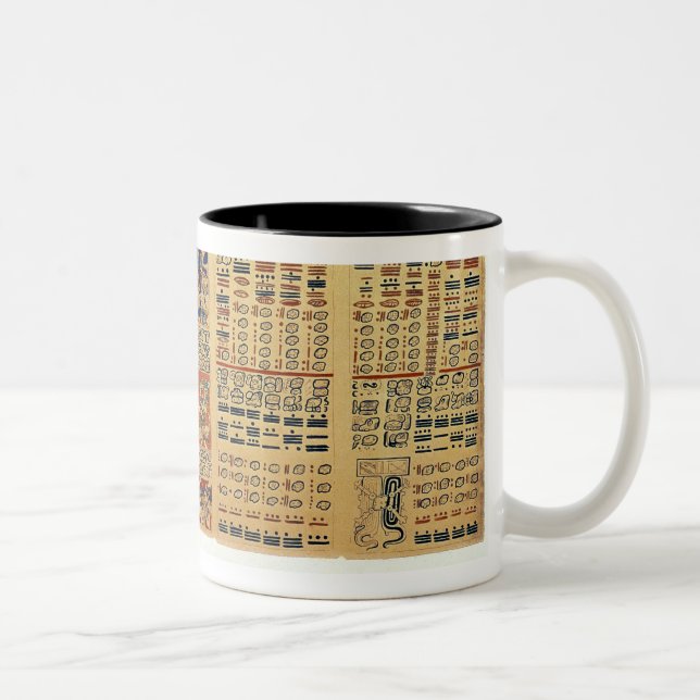 Tasse 2 Couleurs Copie d'un fragment du codex de Dresde (Droit)