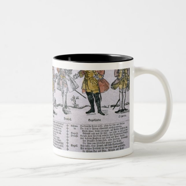 Tasse 2 Couleurs Copie et examen des nations (Droit)