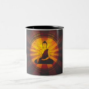 Tasse 2 Couleurs Copie vintage de Bouddha