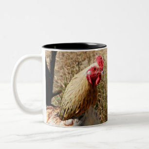 Tasse 2 Couleurs Coq de hausse et d'éclat
