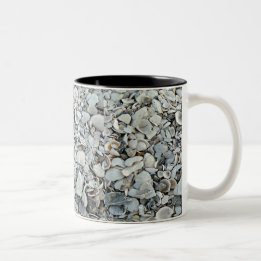 Tasse 2 Couleurs Coquillages du rivage aspect bicolore