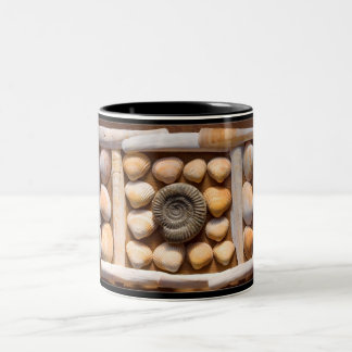 Tasse 2 Couleurs coquilles et fossile