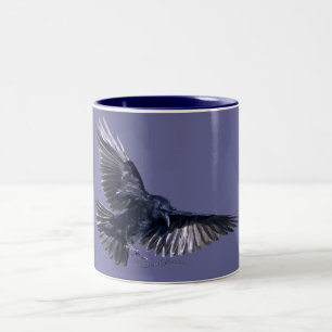 Tasse 2 Couleurs Corbeau descendant