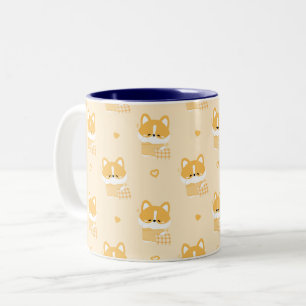 Tasse 2 Couleurs Corgi mignon