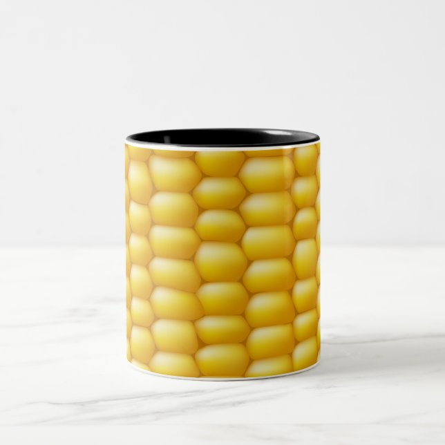 Tasse 2 Couleurs Corn Cob Arrière - plan (Centre)