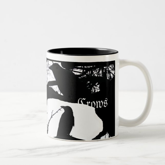 Tasse 2 Couleurs Corneilles (Droit)