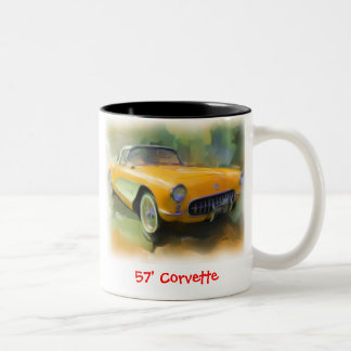 Tasse 2 Couleurs Corvette 1957