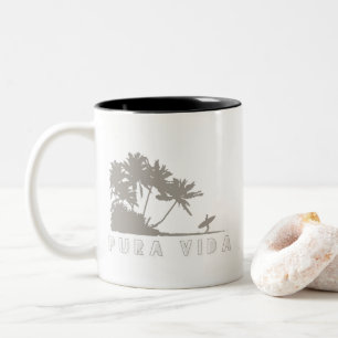 Tasse 2 Couleurs Costa Rica Surf Pura Vida