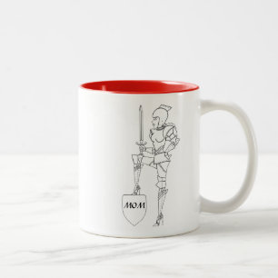 Tasse 2 Couleurs Costume d'Armor Diva "MOM"