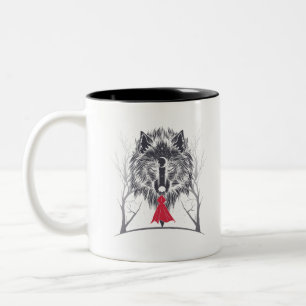 Tasse 2 Couleurs Costume de Petit Chaperon Rouge Gif pour Filles