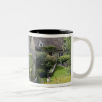 Cottages en pierre cotswold dans le village de