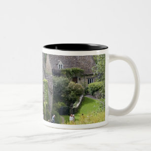 Tasse 2 Couleurs Cottages en pierre cotswold dans le village de
