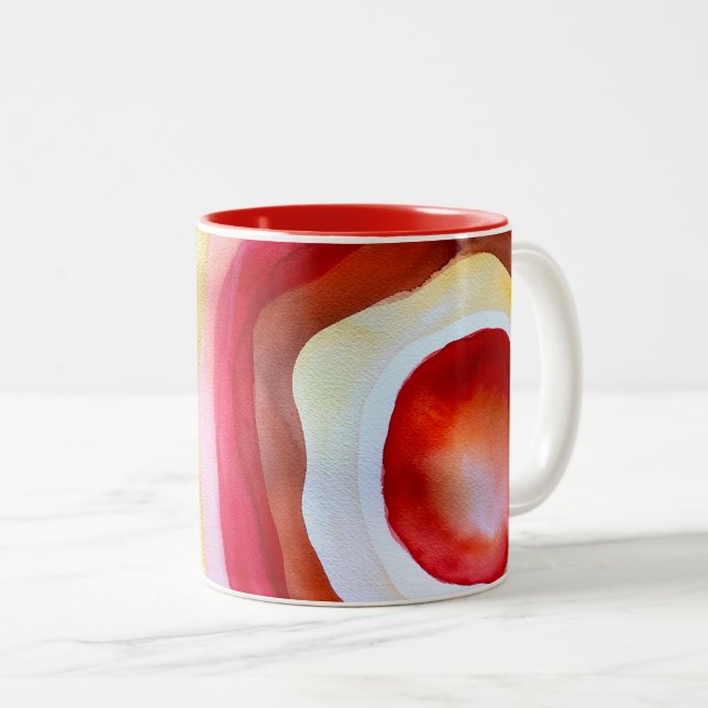 Tasse 2 Couleurs Coucher de soleil (Devant droit)