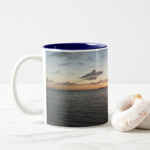 Tasse 2 Couleurs Coucher De Soleil Sur La Plage