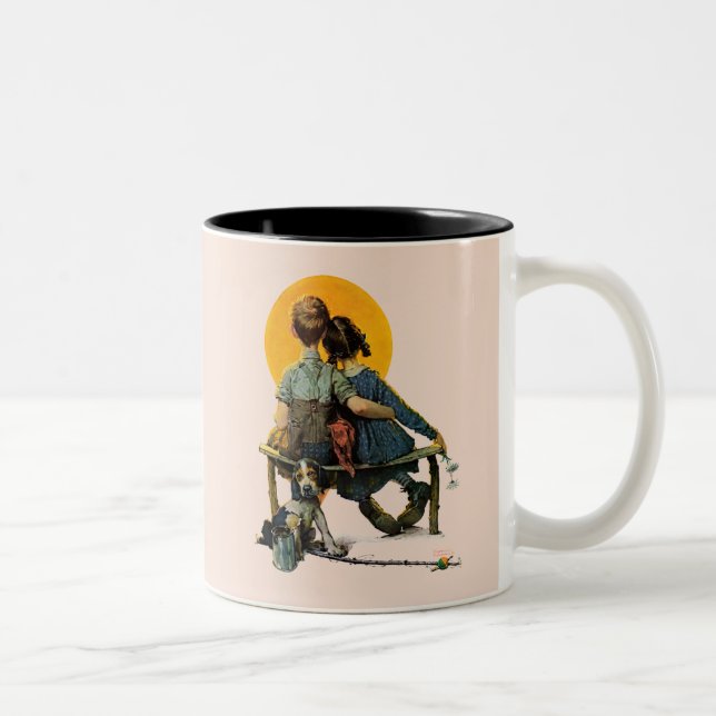 Tasse 2 Couleurs Coucher du soleil (Droit)